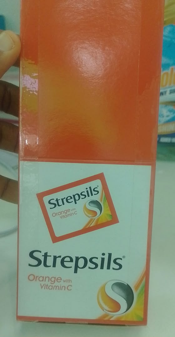 STREPSILS ORANGE WITH VITAMIN C