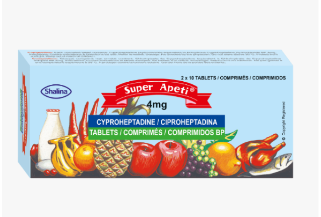 SUPER APETI 4MG X 20