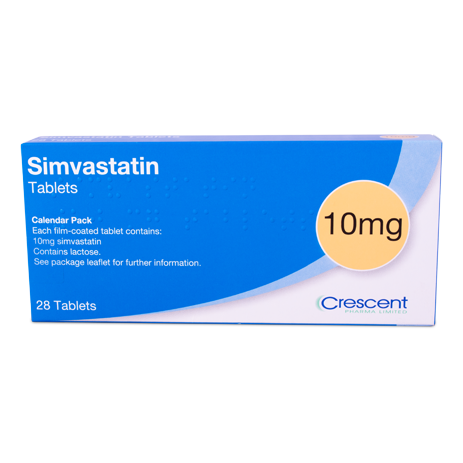 SIMVASTATIN 10MG X 28 CRESCENT