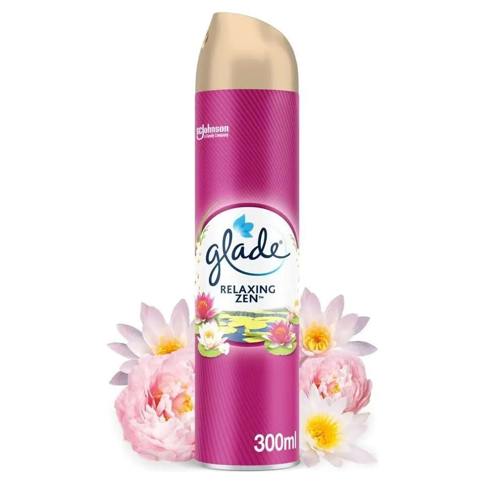 GLADE RELAXING ZEN SPRAY 300MLS