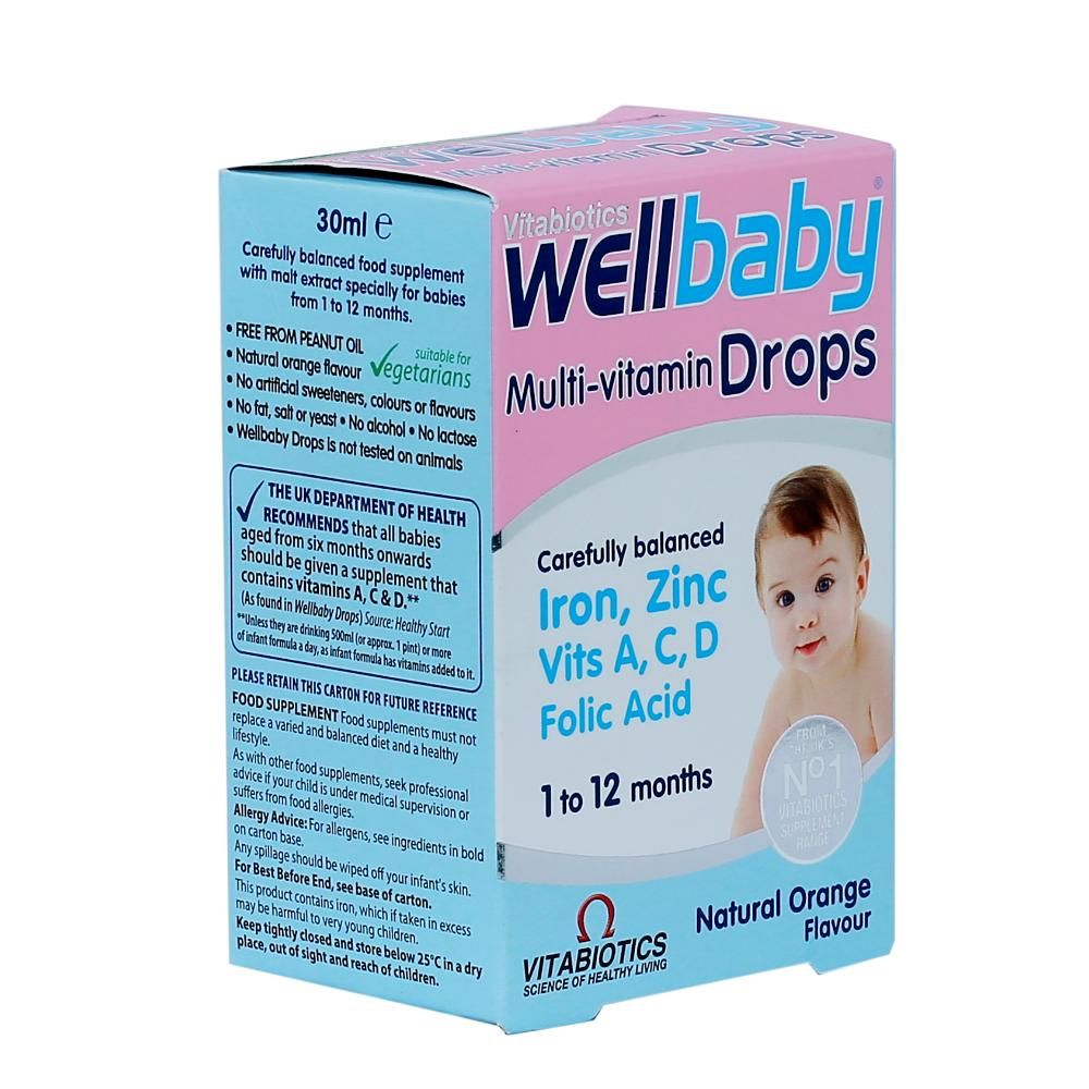 WELLBABY DROPS 30MLS