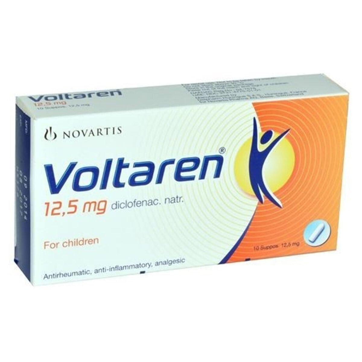 VOLTAREN 12.5MG SUPP X 10