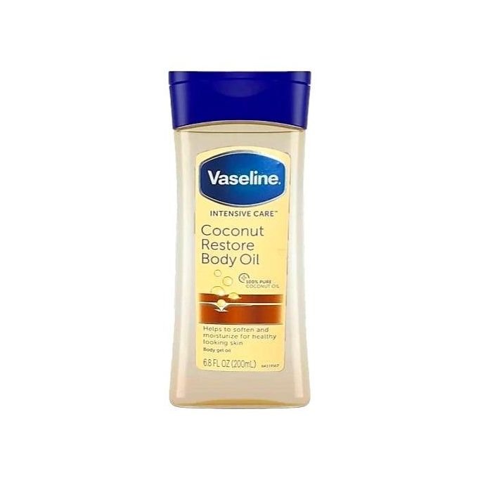 VASELINE COCONUT RESTORE BODY OIL 200ML