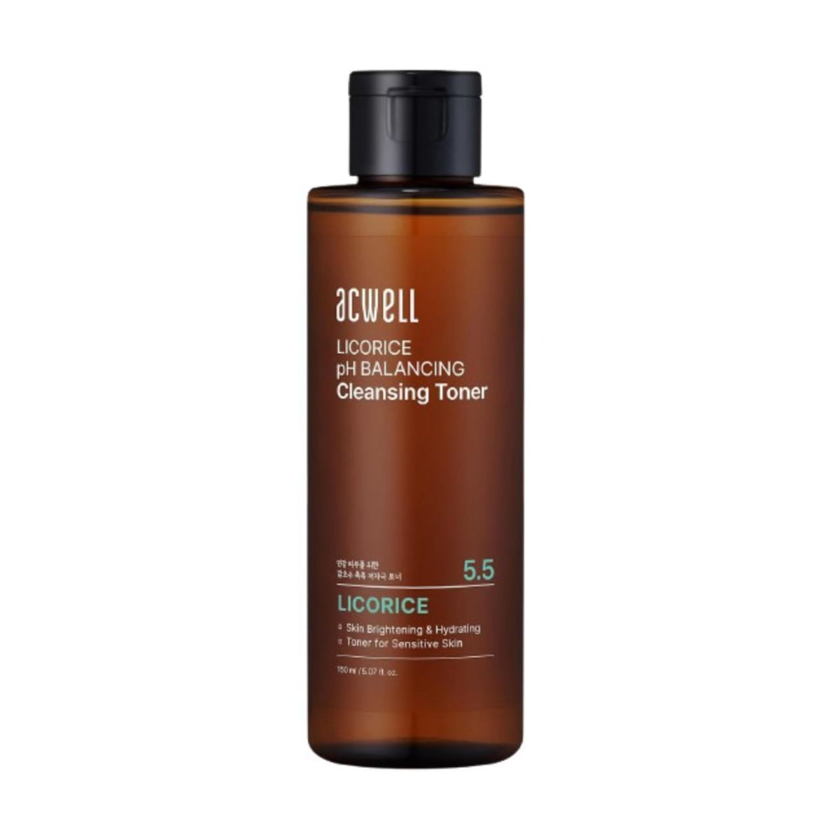 ACWELL 5.5 LICORICE PH BALANCING CLEANSING TONER 150ML