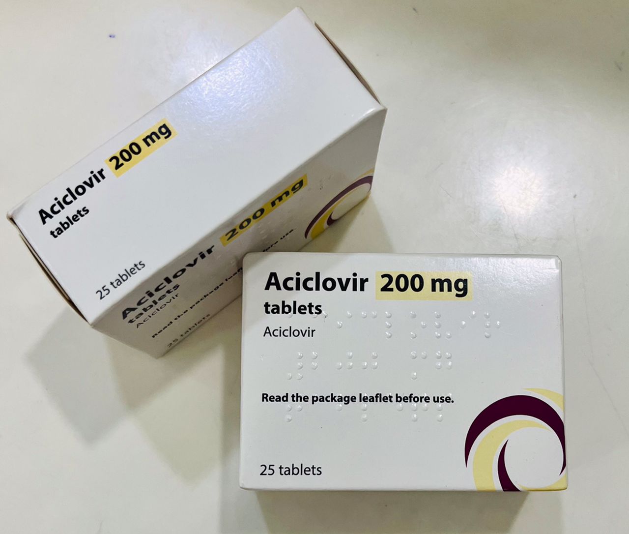 ACICLOVIR 200MG X25 RANBAXY