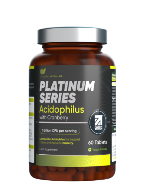 OAKLEAF VIT PLATINUM SERIES ACIDOPHILUS WITH CRANBERRY 50MG X60