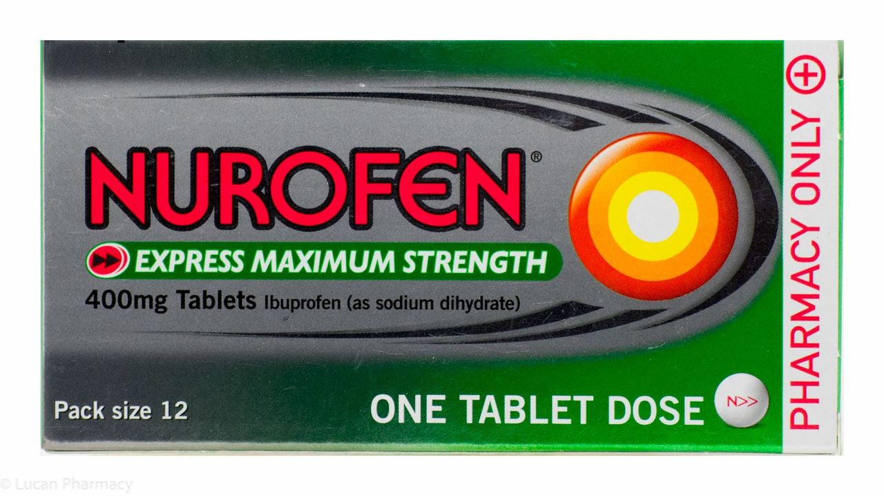 NUROFEN 400MG X 12