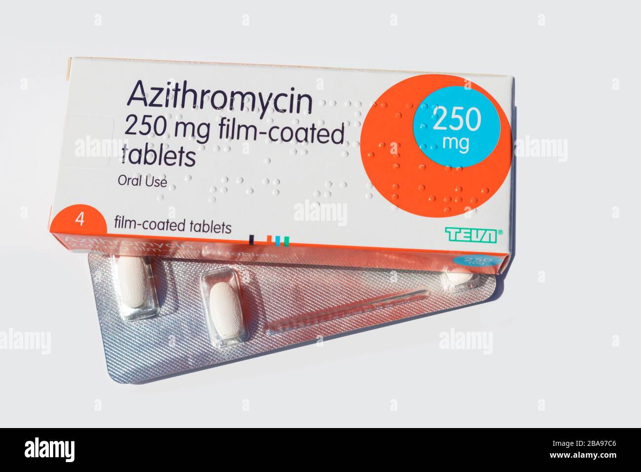 TEVA AZITHROMYCIN 250MG X4