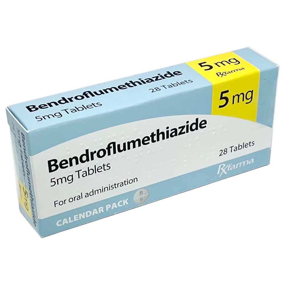 BENDROFLUAZIDE 5MG X 30 ERNEST