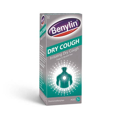 BENYLIN DRY COUGH SYRUP AGE 5+ 100ML