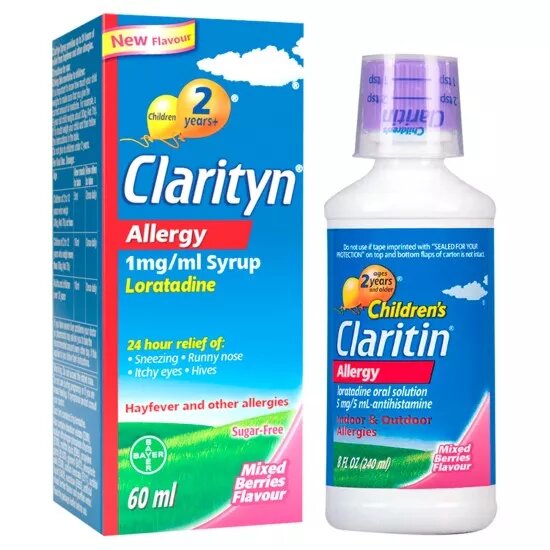 CLARITYN SYR 2+YRS 60MLS