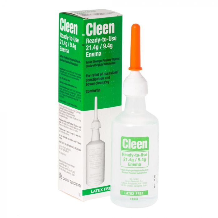 CLEEN ENEMA 21.4/9.4G X 133MLS