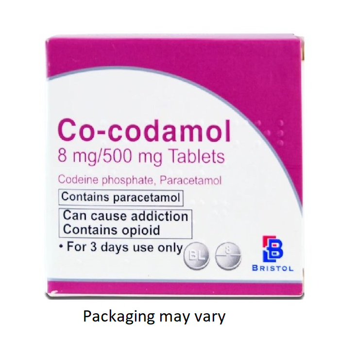 CO-CODAMOL 8/500MG X 10