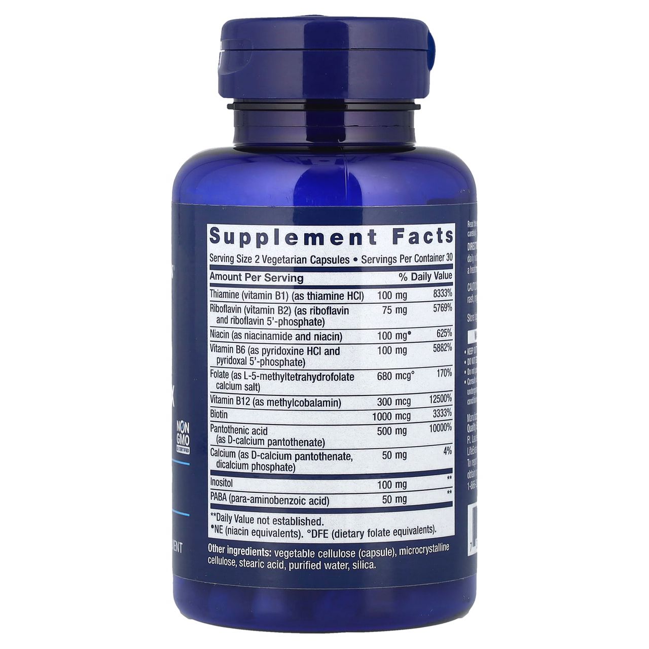 LE BIO ACTIVE COMPLEX B-COMPLEX 60 CAP
