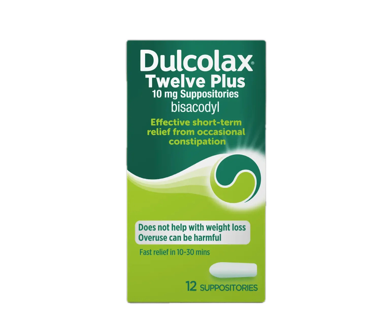 DULCOLAX 10MG  X12 SUPPOSITORY
