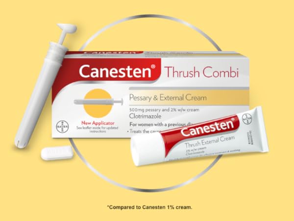 CANESTEN 500MG PESSARY X EXTERNAL CREAM YELLOW