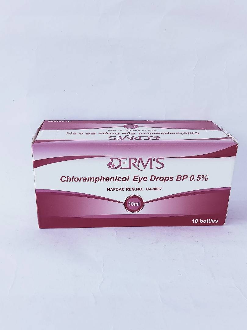 DERMS EYE DROPS CHLORAMPHENICOL