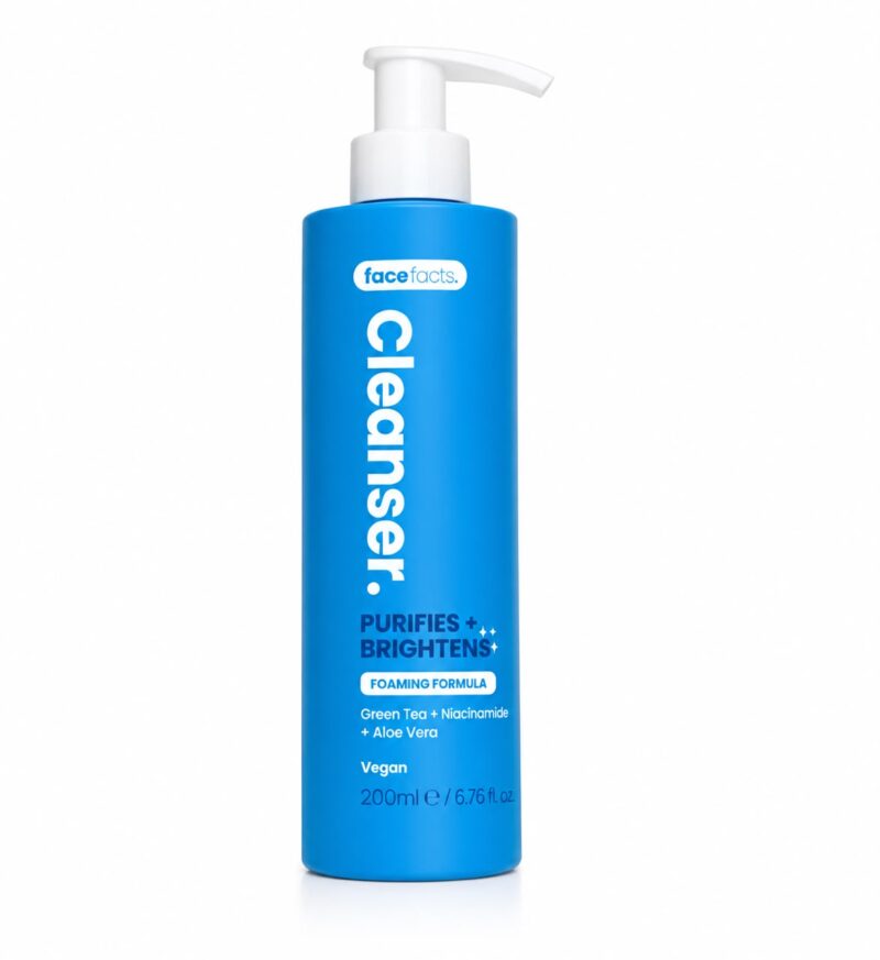 FACEFACTS PURIFIES + BRIGHTENS CLEANSER 200ML