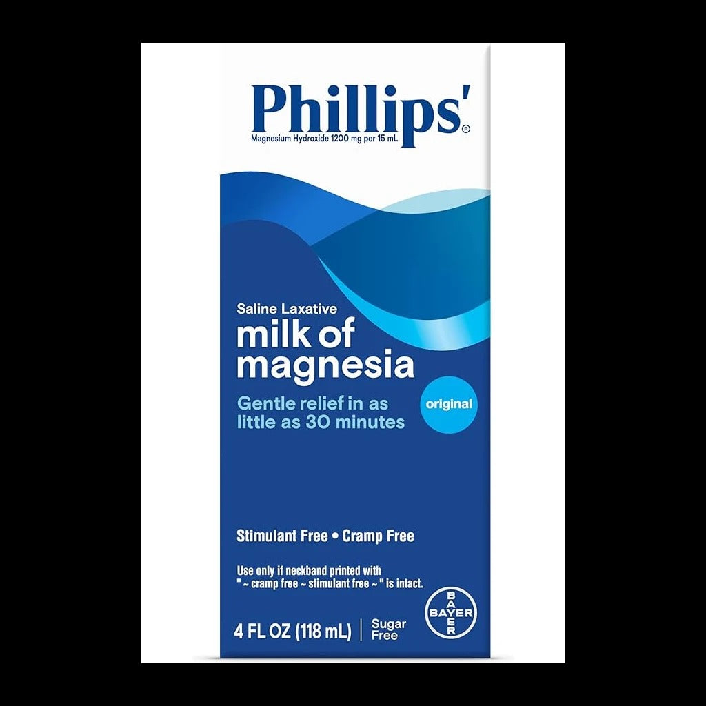 PHILLIPS MILK OF MAGNESIA 118ML
