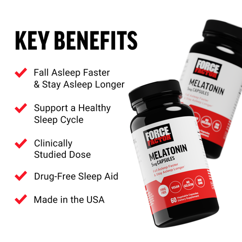 FORCE FACTOR MELATONIN 5MG X60