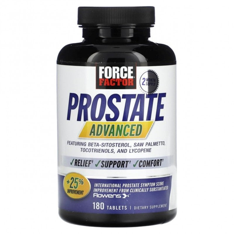 FORCE FACTOR PROSTATE ADV X 180