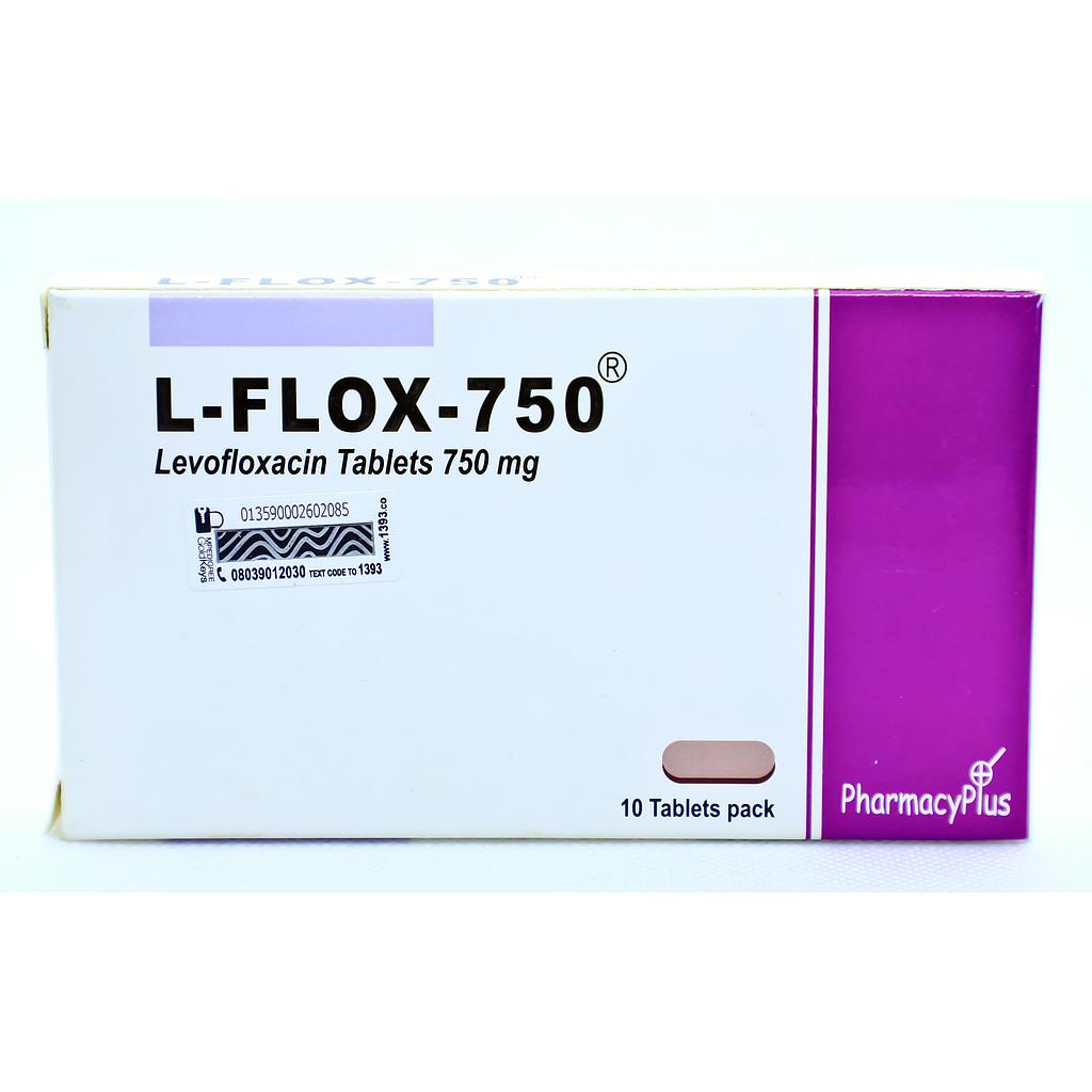 L-FLOX 750MG X 10