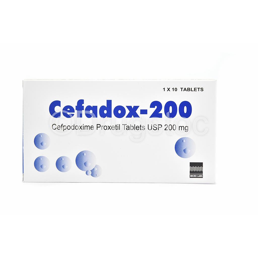 CEFADOX-200MG TABS X 10