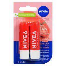 NIVEA STRAWBERRY SHINE LIP BALM