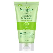 SIMPLE REF.FACIAL WASH 150MLS