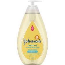 JOHNSON WASH AND SHAMPOO 800MLS