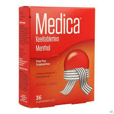 MEDICA LOZENGE  X 36