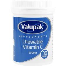 VALUPAK CHEWABLE  VIT C 500MG X 30