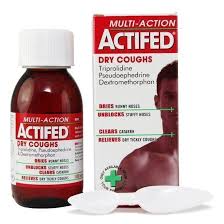 ACTIFED DRY COUGH SYR 100MLS