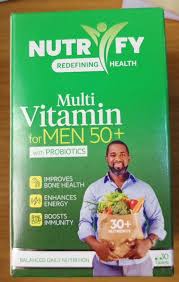 NUTRIFY MULTIVITAMIN FOR MEN 50
