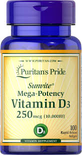 P/P MEGA POTENCY VIT D3 250MG X100