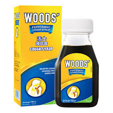 WOODS PEPPERMINT EXP SYR 100MLS