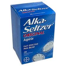ALKA-SELTER ORIGINAL ASPIRIN X20 BAYER