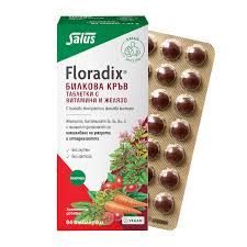 FLORADIX IRON AND VITAMINS TABLETS X84