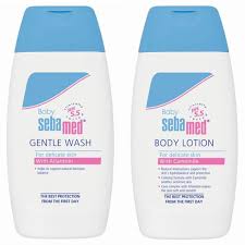 SEBAMED BABY GENTLE WASH 200MLS