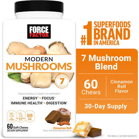FORCE FACTOR MODERN MUSHROOMS  X60
