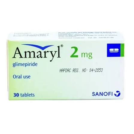 AMARYL 2MG X 30 TABS