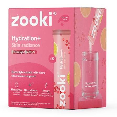ZOOKI HYDRATION SKIN RADIANCE LIQUID X30
