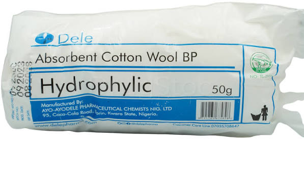 DELE COTTON WOOL 50GM