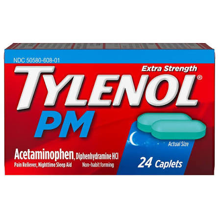 TYLENOL PM X 24 CAPLETS