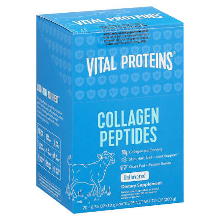 VITAL PROTIENS COLLAGEN PEPTIDES 200G POWDER PAPER