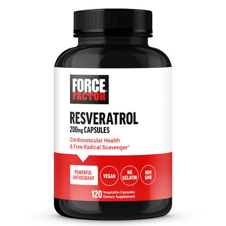 FORCE FACTOR RESVERATROL 200MG X120