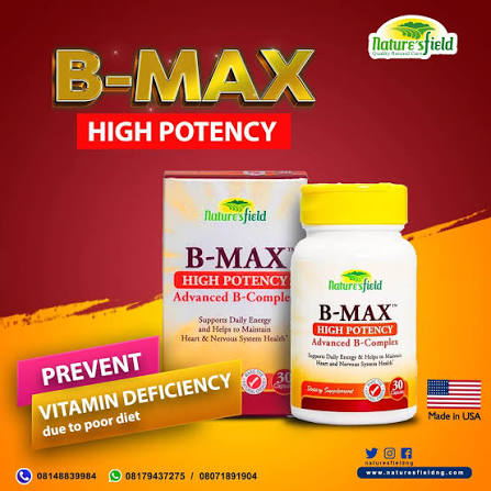 N/F B-MAX HIGH POTENCY TABS X30