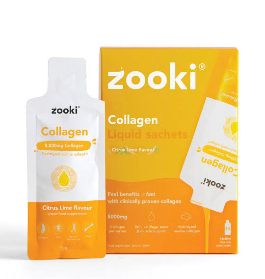ZOOKI COLLAGEN LIQ SACHET 5000MG CITRUS FLAVOUR