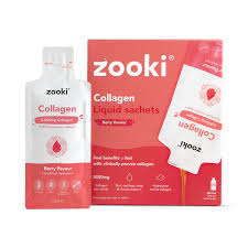 ZOOKI COLLAGEN LIQ SACHET 5000MG BERRY FLAVOUR