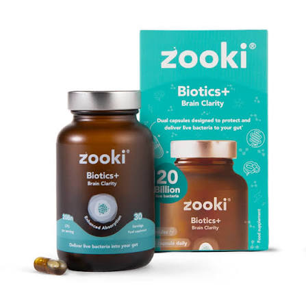 ZOOKI BIOTIC BRAIN CLARITY X30
